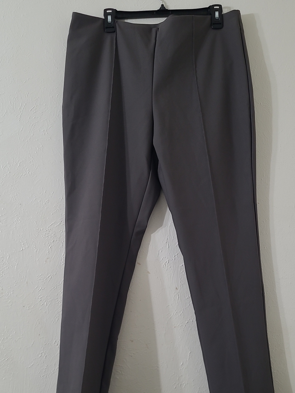 Rachel Zoe Womens Tailored Dress Pants in Charcoal